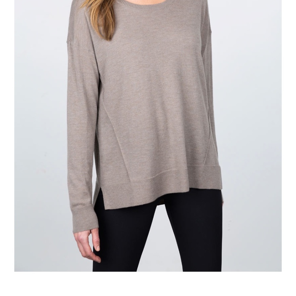 Kinross Cashmere Lightweight Pullover - image 5